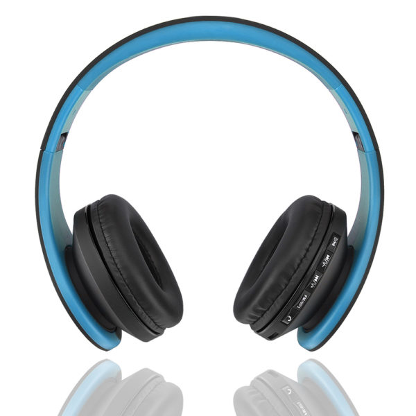 casque-sans-fils-Bluetooth-Ephrata-fonction-appel-Distance-10m-Radio-Batterie-intégrée-bleur-face